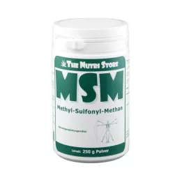 MSM Polvo de metilsulfonilmetano 100% puro, 250 g