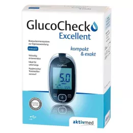 GLUCOCHECK Excelente medidor de glucosa en sangre mmol/l, 1 ud