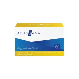 MAGNESIUMCITRAT MensSana Cápsulas, 60 Cápsulas