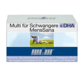 MULTI FÜR Embarazada+DHA MensSana cápsulas, 60 uds