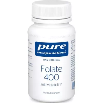 PURE ENCAPSULATIONS Folato 400 Cápsulas, 90 Cápsulas