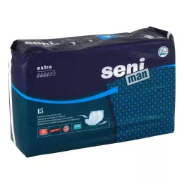 SENI Almohadilla incontinencia hombre extra, 15 uds