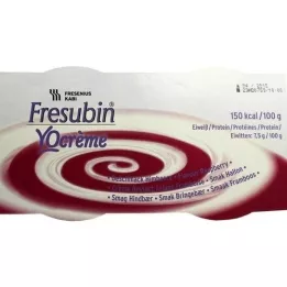 FRESUBIN YOcream Frambuesa, 4X125 g