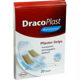 DRACOPLAST tiras de yeso impermeables, surtidas, 20 uds