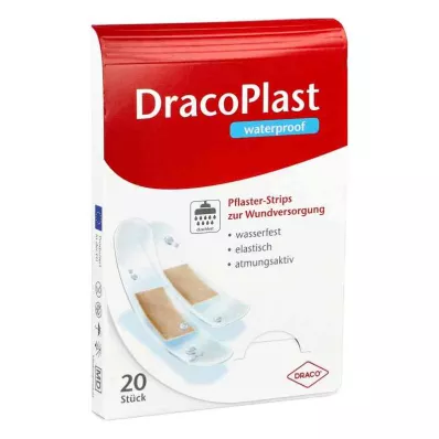 DRACOPLAST tiras de yeso impermeables, surtidas, 20 uds