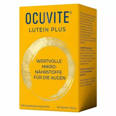 Ocuvite Lutein Plus Cápsulas, 60 PCS