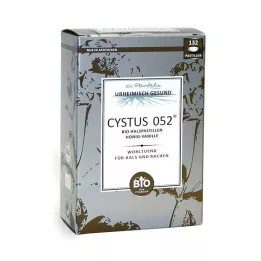 CYSTUS 052 Pastillas para la garganta ecológicas miel vainilla, 132 unid