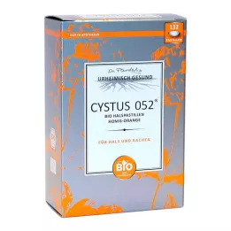 CYSTUS 052 Pastillas para la garganta BIO Miel Naranja, 132 unid