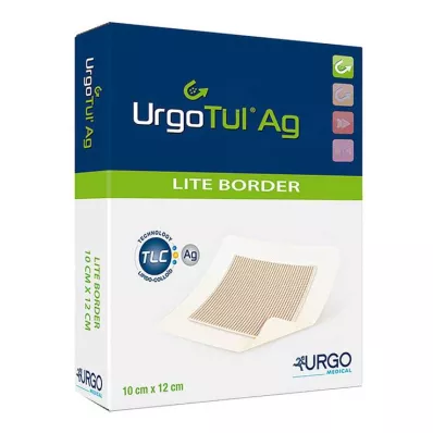 URGOTÜL Ag Lite Borde 10x12 cm apósito, 10 uds