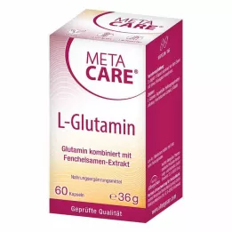META-CARE L-Glutamina Cápsulas, 60 Cápsulas
