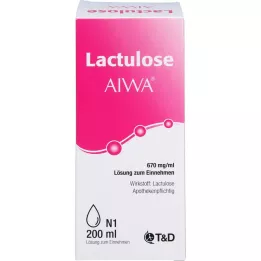 LACTULOSE AIWA 670 mg/ml Solución oral, 200 ml