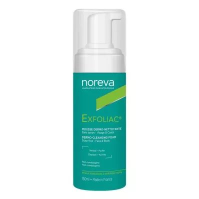 NOREVA Espuma limpiadora exfoliante, 150 ml NOREVA Espuma limpiadora exfoliante, 150 ml