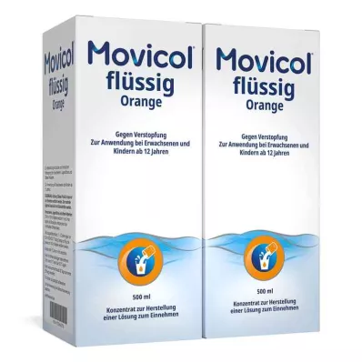 Movicol líquido naranja (2x500 ml)