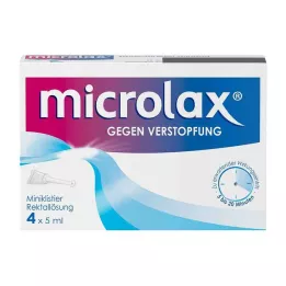 MICROLAX Enemas rectales de solución, 4X5 ml