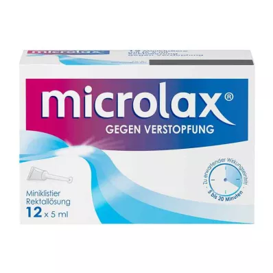 MICROLAX Enemas rectales de solución, 12X5 ml