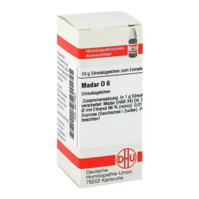 DHU Madar D 6 glóbulos, 10 g