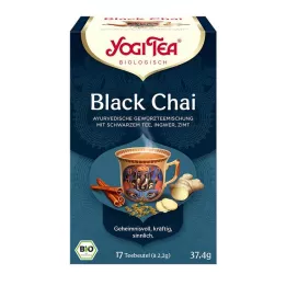 YOGI TEA Bolsa filtrante orgánica Black Chai, 17X2,2 g