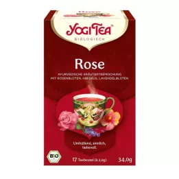 YOGI TEA Bolsa filtrante orgánica rosa, 17X2 g