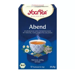 YOGI TEA Té de la Tarde Ecológico Filtro Bolsa, 17X1,8 g