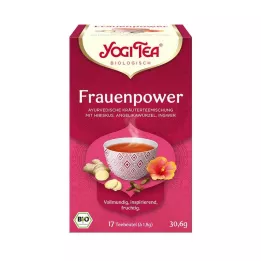 YOGI TEA Bolsa de filtro orgánico Power Tea para mujer, 17X1,8 g