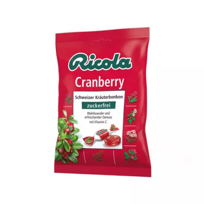 Caramelos de arándanos Ricola sin azúcar, 75 g