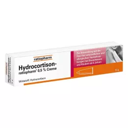 HYDROCORTISON-ratiopharm crema 0,5%, 15 g