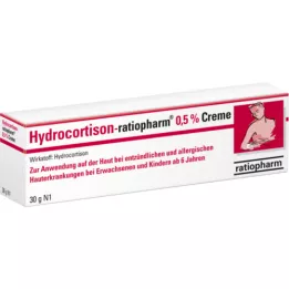 HYDROCORTISON-ratiopharm 0,5% crema, 30 g