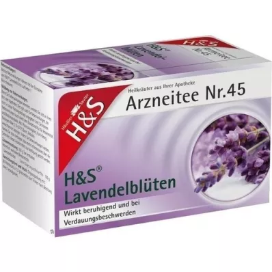 H&amp;S Bolsa filtro flores de lavanda, 20X1,0 g