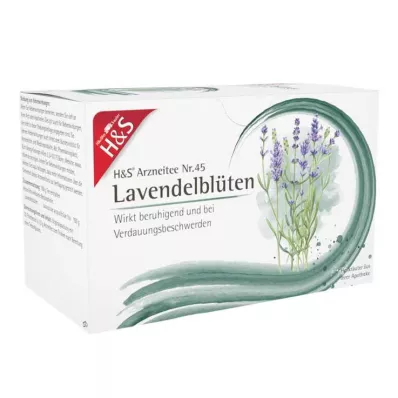 H&amp;S Bolsa filtrante de flores de lavanda, 20X1,0 g