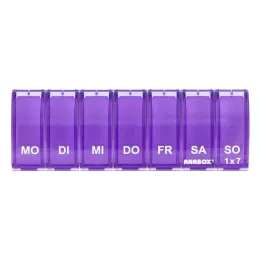 ANABOX 1x7 morado, 1 ud