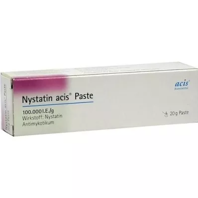 NYSTATIN pasta acis, 20 g