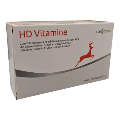 HD Cápsulas de vitaminas, 100 piezas