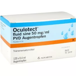 OCULOTECT líquido seno PVD colirio, 120X0,4 ml