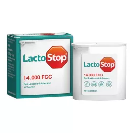 LACTOSTOP 14.000 FCC Dispensador de pastillas, 40 uds
