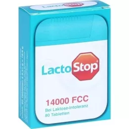 LACTOSTOP 14.000 FCC Dispensador de pastillas, 80 uds