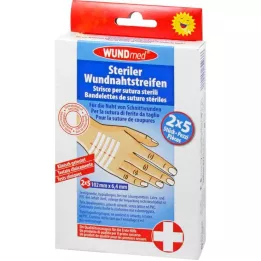 WUNDNAHTSTREIFEN 6,4x102 mm, 2X5 piezas