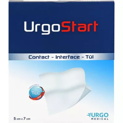 URGOSTART Tül 5x7 cm, 10 uds