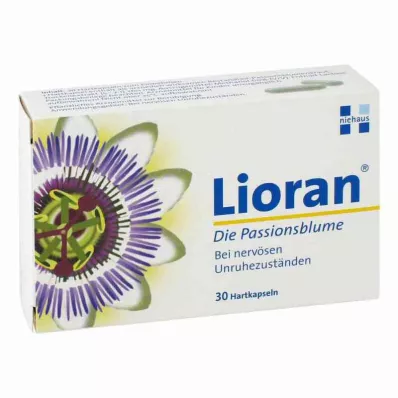 LIORAN Pasiflora cápsulas duras, 30 uds
