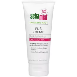SEBAMED Crema para pies sin perfume Urea10%, 100 ml
