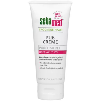 SEBAMED Crema para pies sin perfume Urea10%, 100 ml