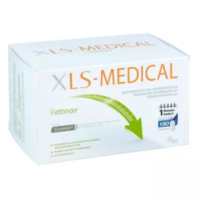 Paquete mensual de comprimidos quelantes de grasa XLS Medical (180 piezas)
