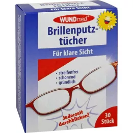 Paños para limpiar gafas, 30 uds
