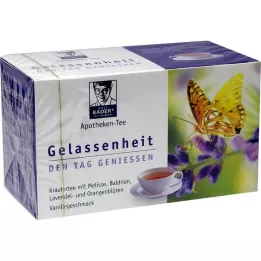 BADERS Bolsa de filtro Pharmacy Tea Serenity, 20 unidades