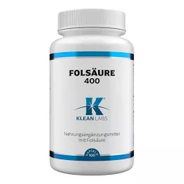 FOLSÄURE Cápsulas de 400 µg, 100 unidades