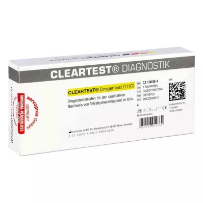 Tiras reactivas de THC para prueba de drogas Cleartest, 1 pieza