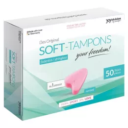 SOFT TAMPONS normal, 50 uds