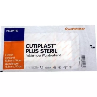 CUTIPLAST Plus apósito estéril 10x19,8 cm, 1 ud