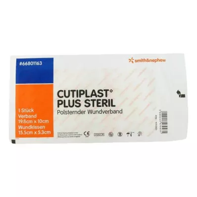 Cutiplast Plus vendaje estéril 10x19,8 cm, 1 ud