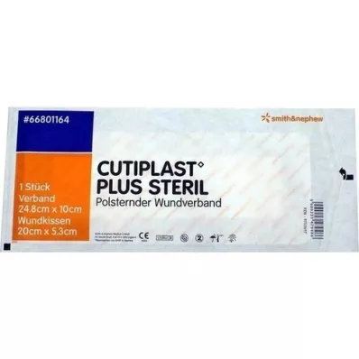 CUTIPLAST Plus apósito estéril 10x24,8 cm, 1 ud