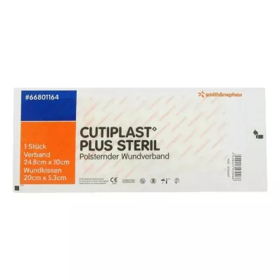Cutiplast Plus vendaje estéril 10x24,8 cm, 1 ud Cutiplast Plus vendaje estéril 10x24,8 cm, 1 ud